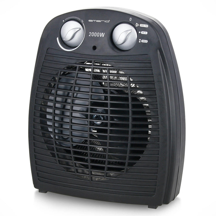 Emerio Ventilatorkachel - Zwart